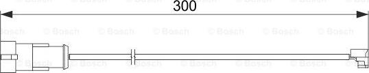 BOSCH 1 987 474 573 - Signalni kontakt, istrošenost kočne obloge parts5.com