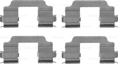 BOSCH 1 987 474 701 - Set accesorii, placute frana parts5.com