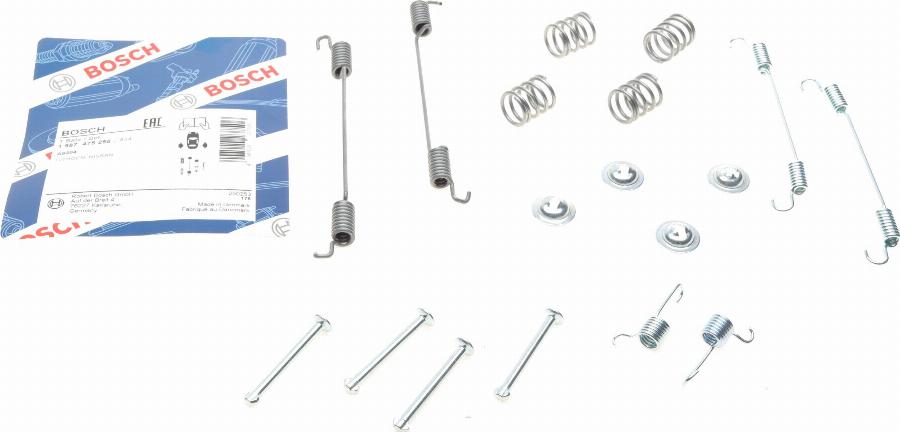 BOSCH 1 987 475 255 - Juego de accesorios, zapatas de freno parts5.com