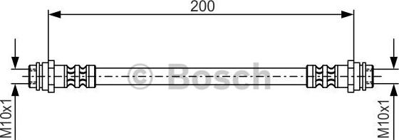 BOSCH 1 987 476 946 - Furtun frana parts5.com