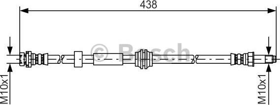 BOSCH 1 987 476 181 - Brake Hose parts5.com