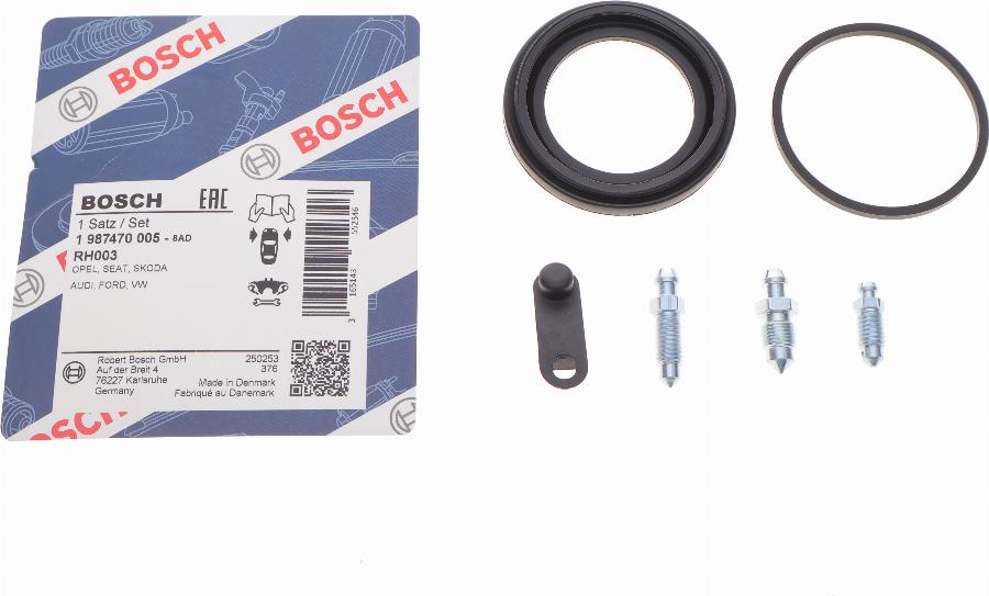 BOSCH 1 987 470 005 - Kit de réparation, étrier de frein parts5.com