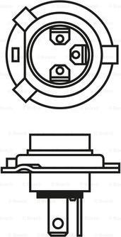 BOSCH 1 987 301 040 - Λυχνία, μεγάλα φώτα parts5.com