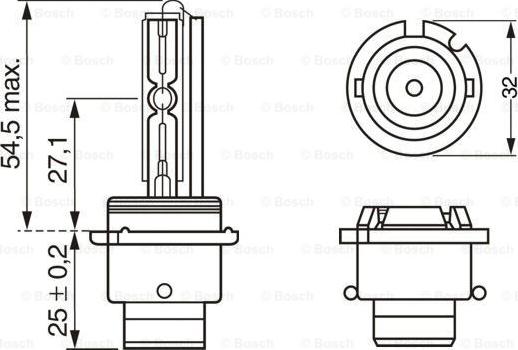 BOSCH 1 987 302 904 - Ampoule, projecteur principal parts5.com