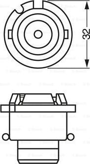 BOSCH 1 987 302 904 - Λυχνία, προβολείς parts5.com