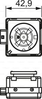 BOSCH 1 987 302 905 - Sijalica, far za dugo svetlo parts5.com