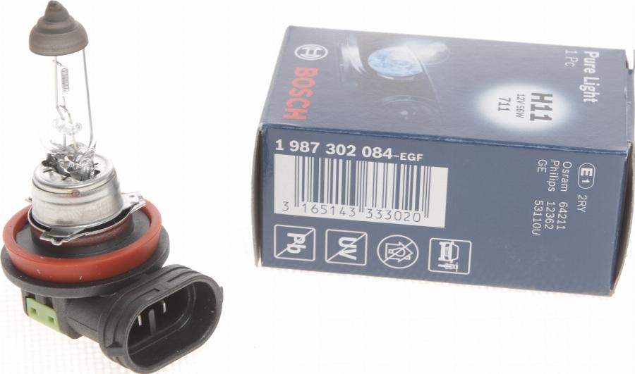 BOSCH 1 987 302 084 - Zarovka, dalkovy svetlomet parts5.com