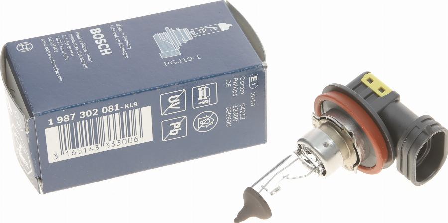 BOSCH 1 987 302 081 - Ampul, uzun huzme far parts5.com