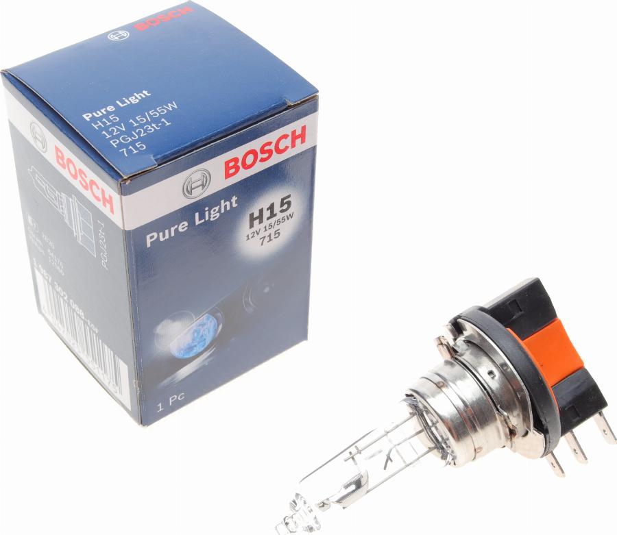 BOSCH 1 987 302 088 - Лампа накаливания, фара дальнего света parts5.com