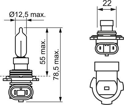 BOSCH 1 987 302 026 - Bec, far faza lunga parts5.com