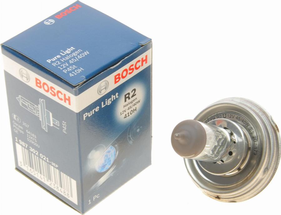 BOSCH 1 987 302 021 - Lámpara, faro de carretera parts5.com