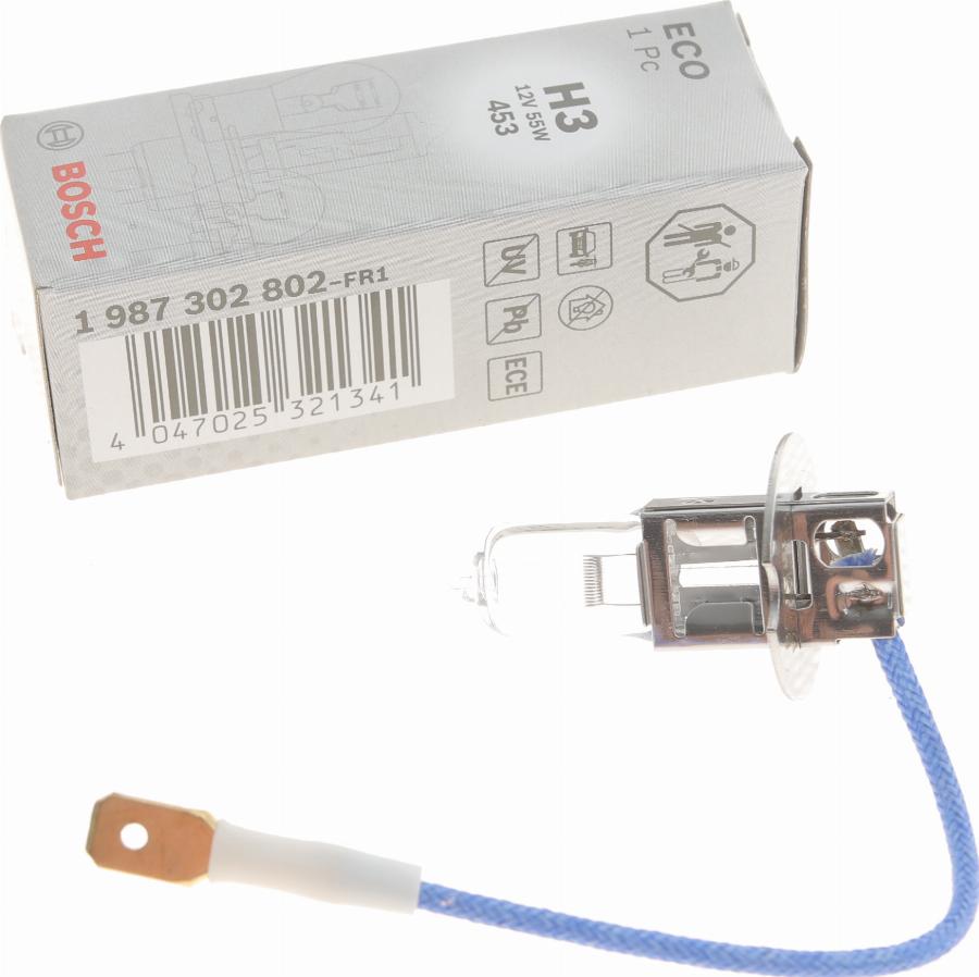 BOSCH 1 987 302 802 - Izzó, távfényszóró parts5.com