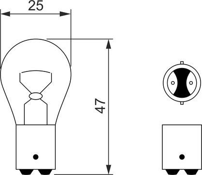 BOSCH 1 987 302 261 - Ampoule, feu clignotant parts5.com