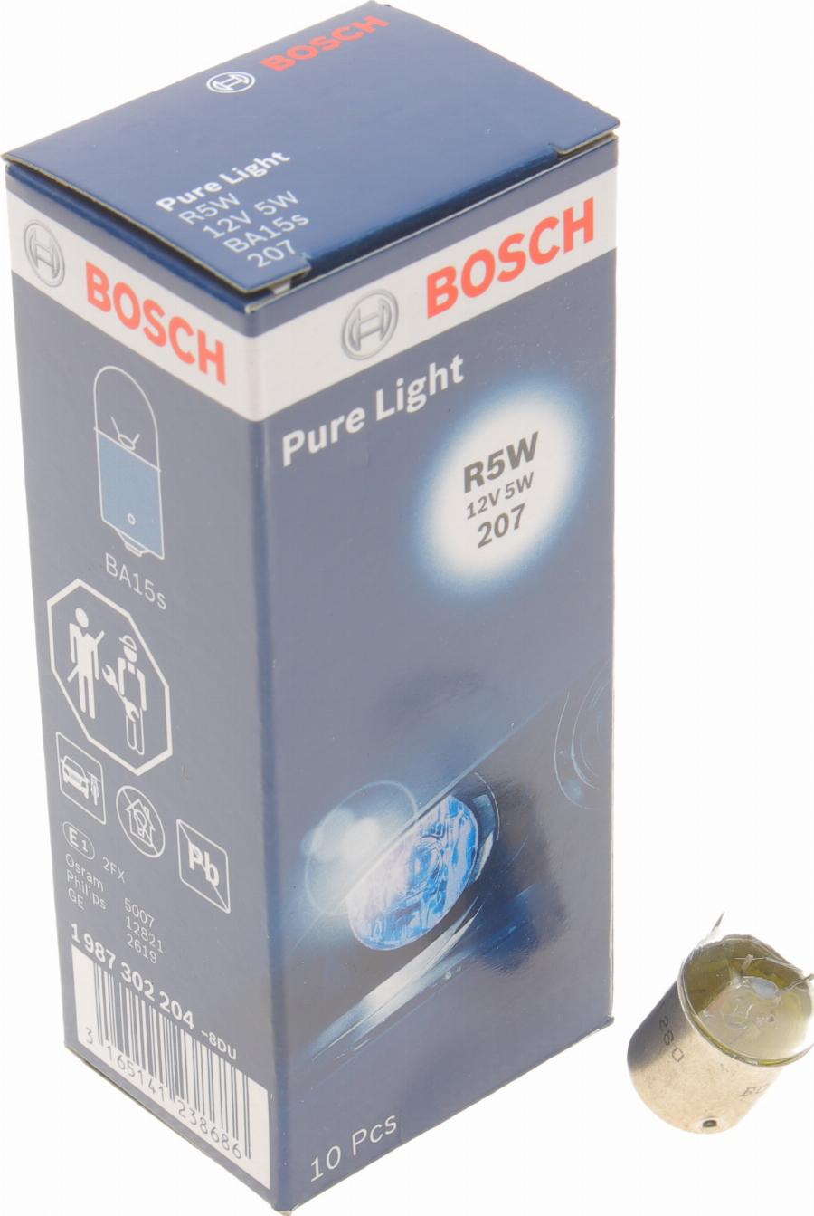 BOSCH 1 987 302 204 - Ampoule, feu clignotant parts5.com