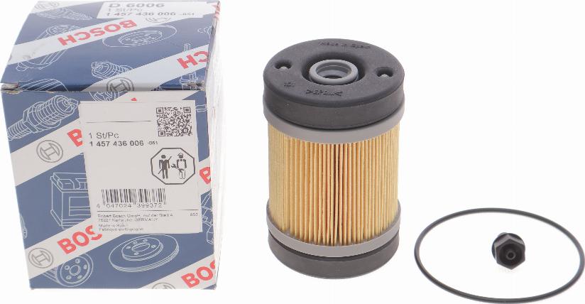 BOSCH 1 457 436 006 - Secninski filter parts5.com