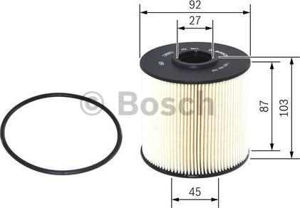 BOSCH 1 457 431 707 - Fuel filter parts5.com