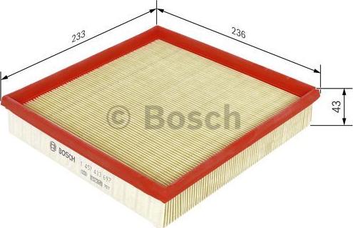 BOSCH 1 457 433 697 - Air Filter parts5.com