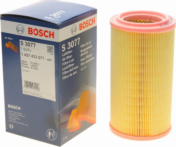 BOSCH 1 457 433 077 - Filter za vazduh parts5.com