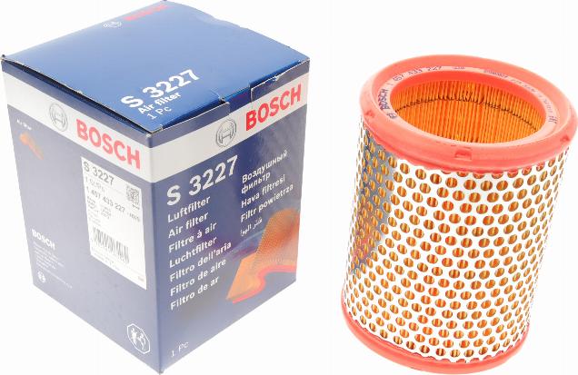 BOSCH 1 457 433 227 - Filtr powietrza parts5.com