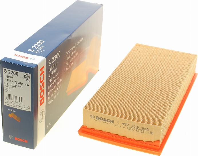 BOSCH 1 457 432 200 - Filter za vazduh parts5.com