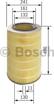 BOSCH 1 457 429 975 - Воздушный фильтр parts5.com