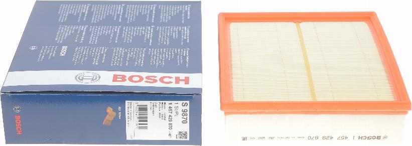 BOSCH 1 457 429 870 - Filtre à air parts5.com