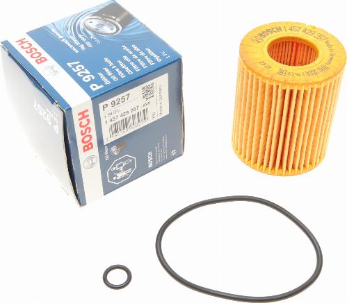 BOSCH 1 457 429 257 - Oil Filter parts5.com