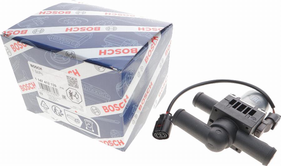 BOSCH 1 147 412 139 - Válvula de control de refrigerante parts5.com