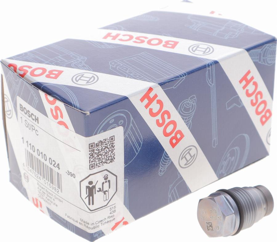 BOSCH 1 110 010 024 - Soupape de surpression, système à rampe commune parts5.com