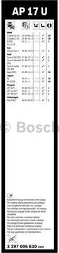 BOSCH 3 397 006 830 - Wiper Blade parts5.com