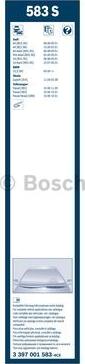 BOSCH 3 397 001 583 - Wischblatt parts5.com