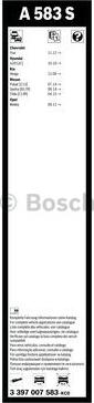 BOSCH 3 397 007 583 - Metlica brisača parts5.com