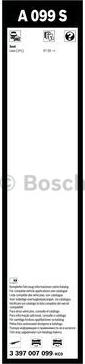 BOSCH 3 397 007 099 - Pióro wycieraczki parts5.com