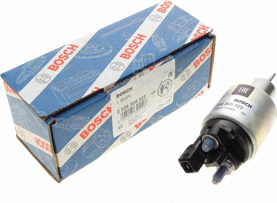 BOSCH 2 339 305 322 - Μαγνητικός διακόπτης, μίζα parts5.com