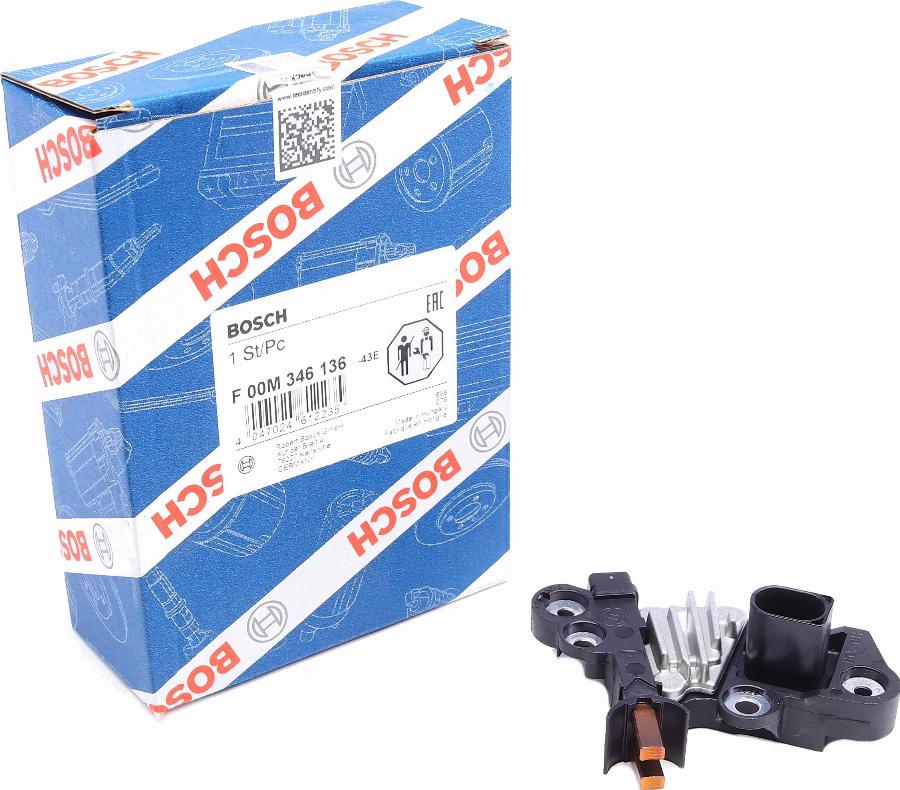 BOSCH F 00M 346 136 - Regulátor alternátora parts5.com