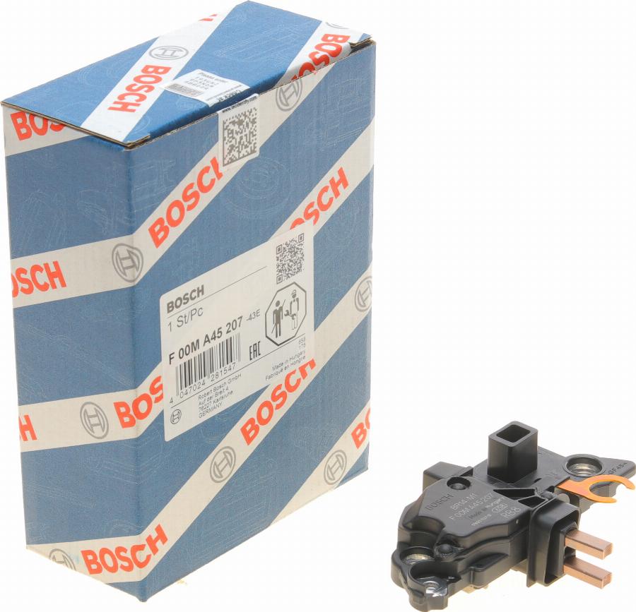 BOSCH F 00M A45 207 - Regulátor generátoru parts5.com