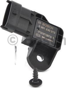 BOSCH F 01C 600 110 - Sensor, boost pressure parts5.com