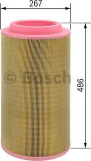 BOSCH F 026 400 068 - Luftfilter parts5.com