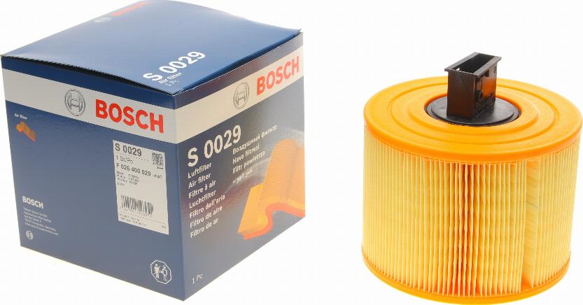 BOSCH F 026 400 029 - Filtro de aire parts5.com