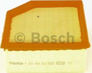 BOSCH F 026 400 023 - Légszűrő parts5.com