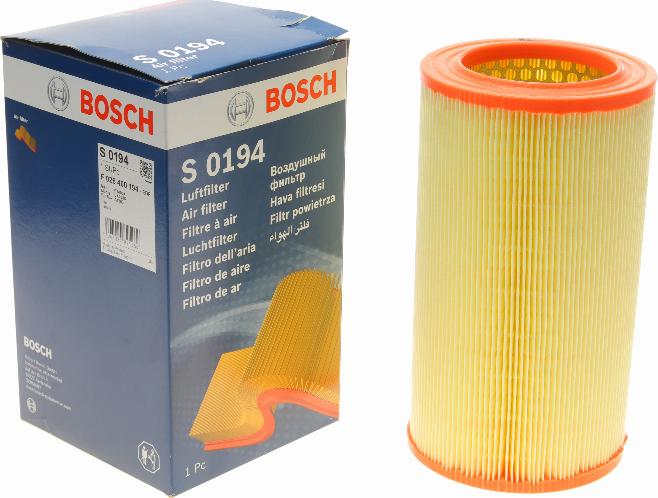 BOSCH F 026 400 194 - Filtru aer parts5.com