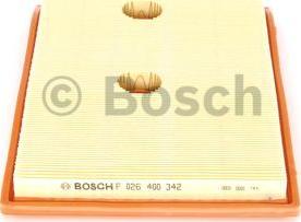 BOSCH F 026 400 342 - Filtro de aire parts5.com