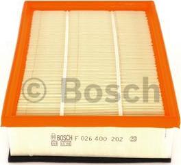 BOSCH F 026 400 202 - Filtru aer parts5.com