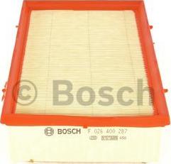 BOSCH F 026 400 287 - Filtru aer parts5.com