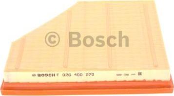 BOSCH F 026 400 270 - Filtro de aire parts5.com