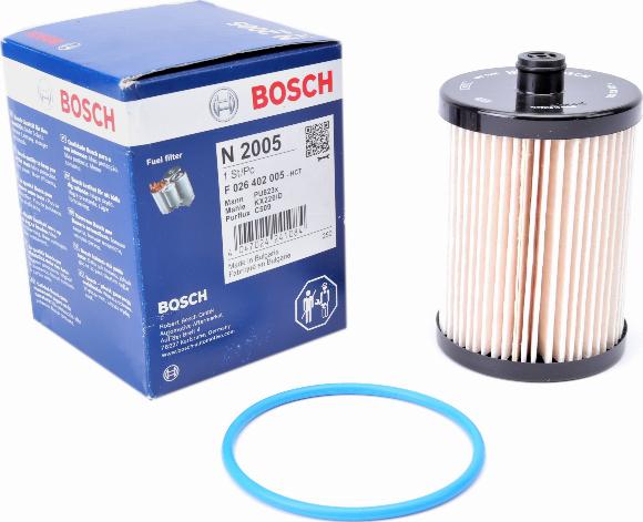 BOSCH F 026 402 005 - Filtru combustibil parts5.com