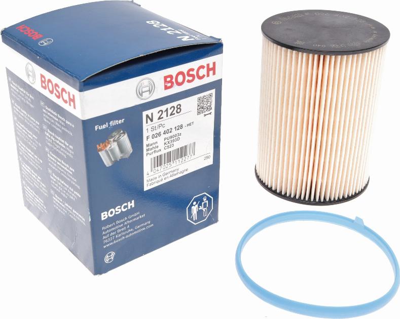 BOSCH F 026 402 128 - Filtru combustibil parts5.com