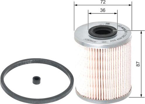 BOSCH F 026 402 222 - Fuel filter parts5.com