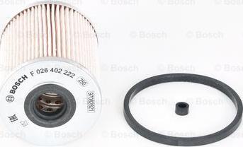 BOSCH F 026 402 222 - Горивен филтър parts5.com