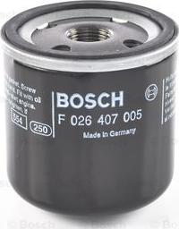 BOSCH F 026 407 005 - Filtro de aceite parts5.com
